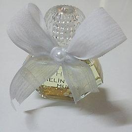 Gold Simli İncili Altıgen Cam Şişe Kolonya Düğün Nişan Nikah Kına Hediyelik