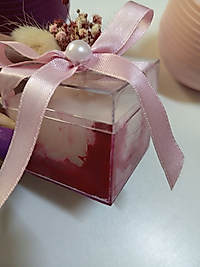 Mika Kutulu Pembe Beton Düğün Nikah Nişan Kına Sünnet Bride to be Mum Hediyelik