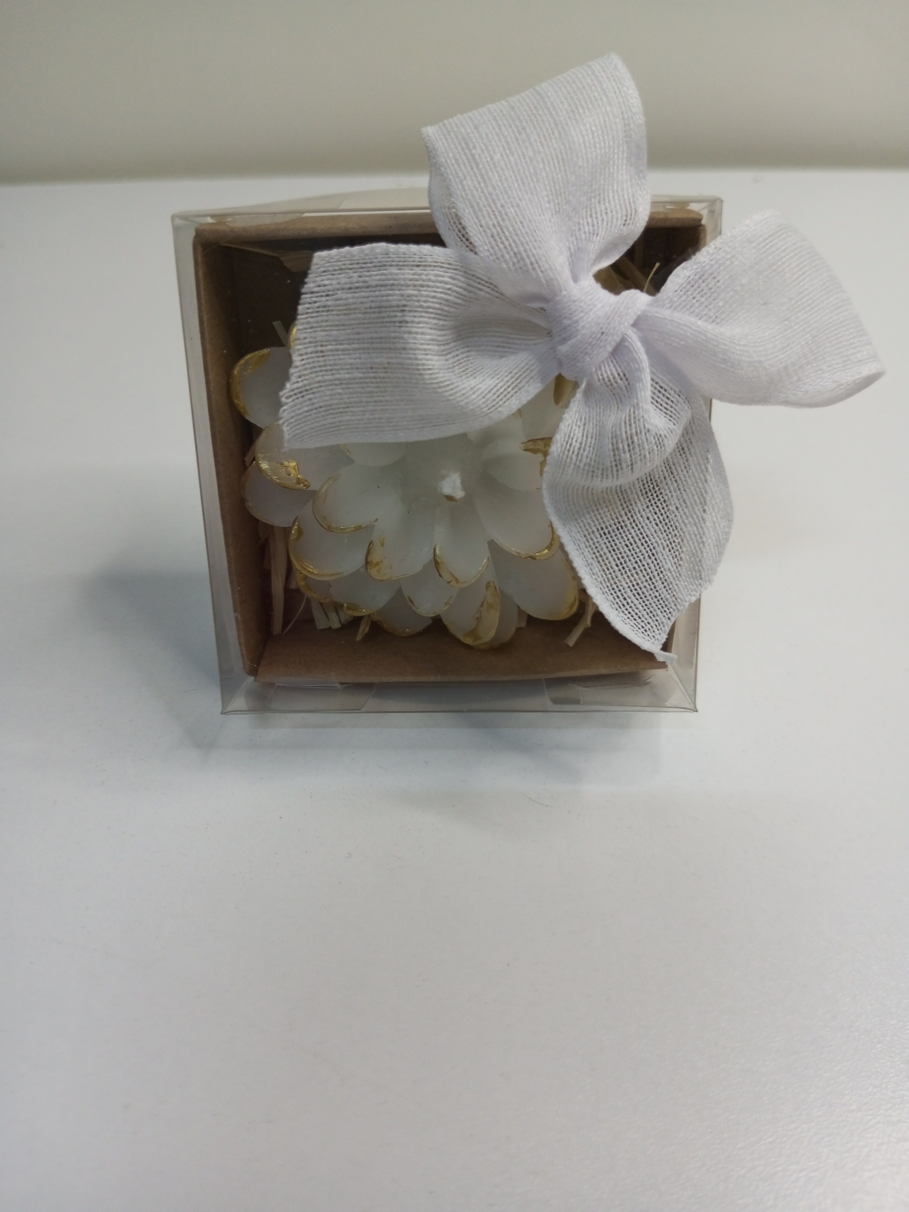 Kraft Kutulu Gold Boyalı  Şakayık Mum Düğün Nişan Nikah Kına Sünnet Bride to be Hediyelik