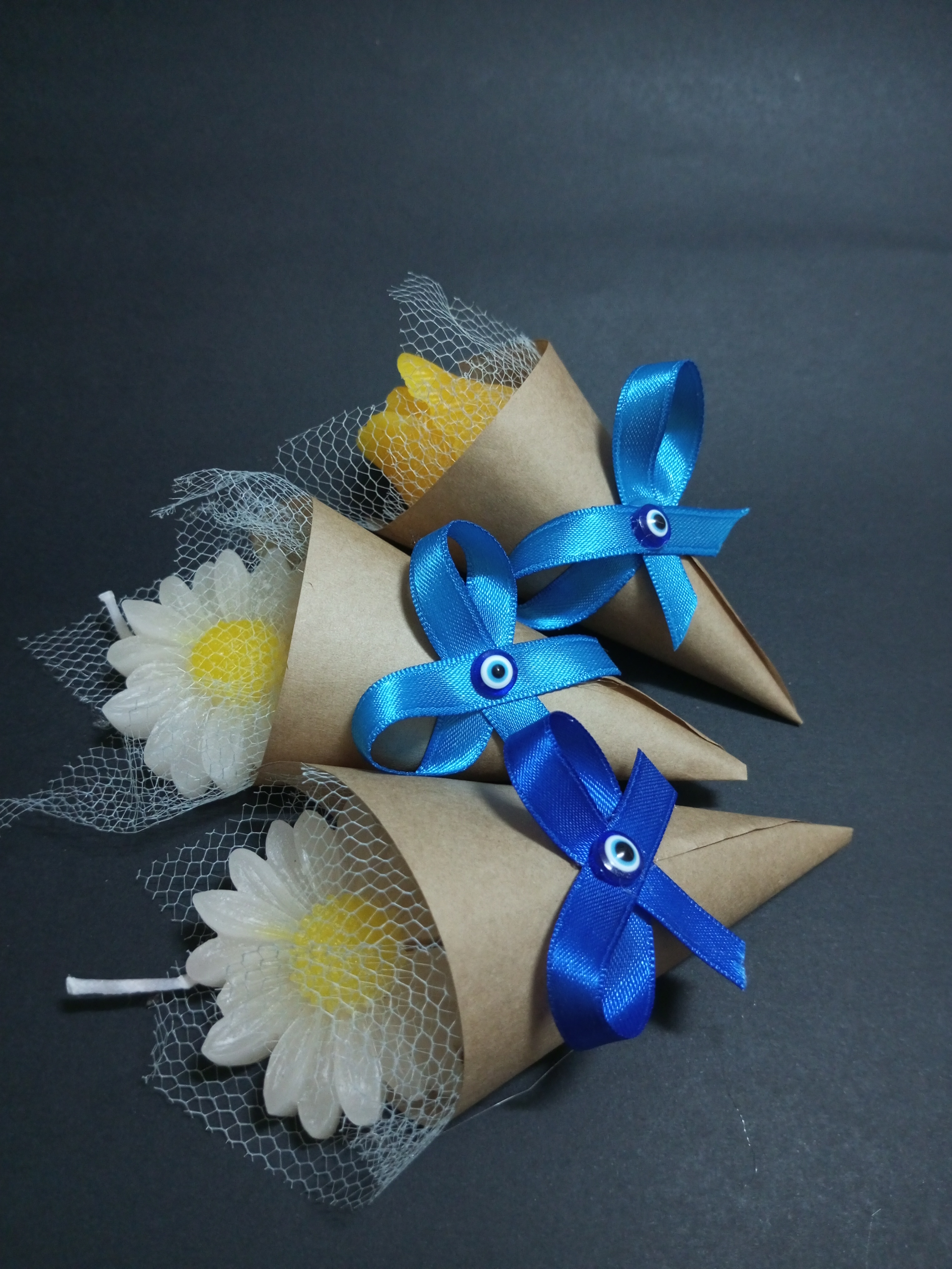 Buket Papatya Mum Doğum Günü Yenidoğan Bebek Mevlüd-i Sünnet Babyshower Hediyelik