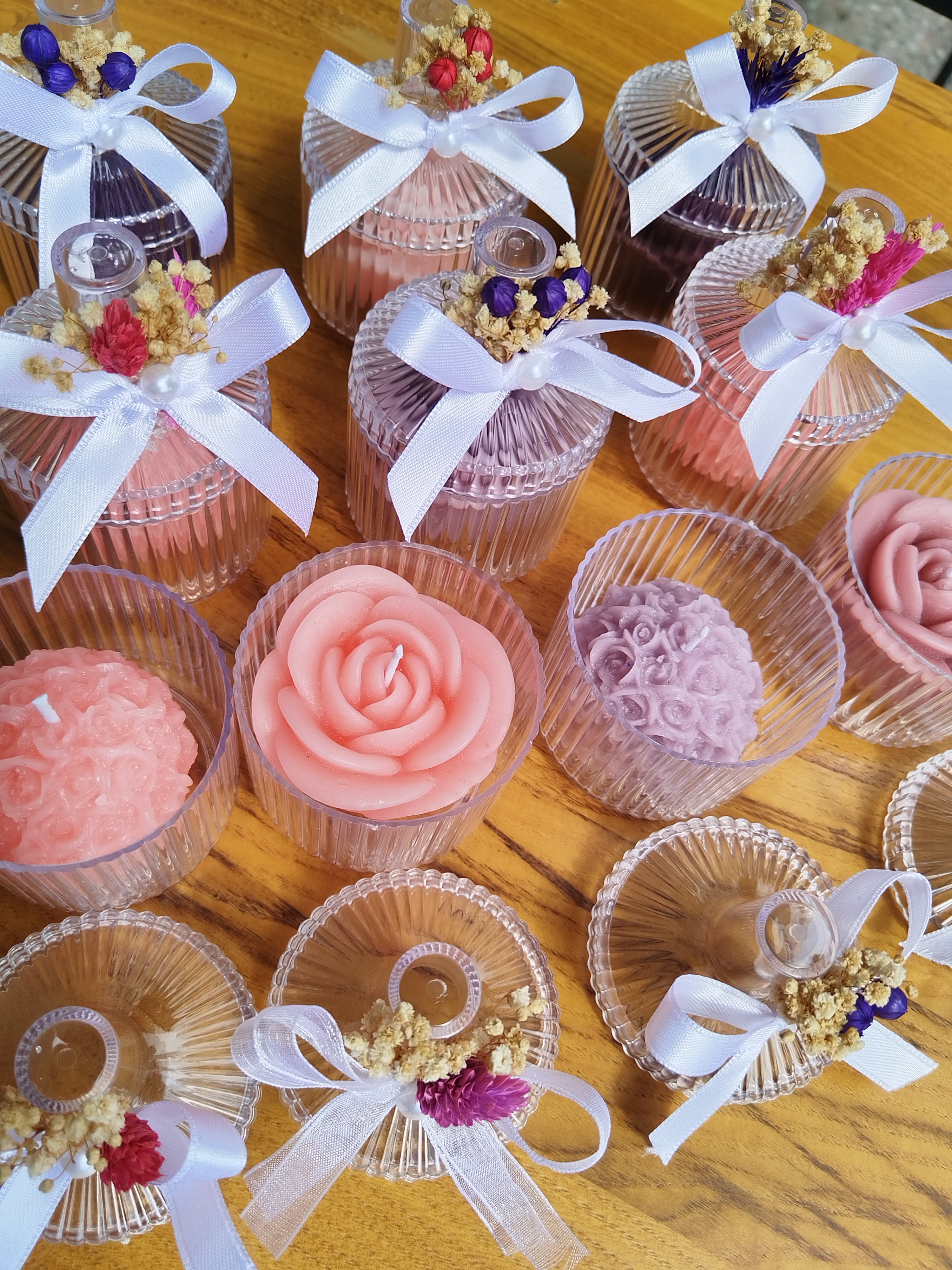 Şekerlik Mini Top Gül - Gül Hediyelik Düğün -Nikah-Nişan -Kına-Sünnet -Bride to be Hediyelik