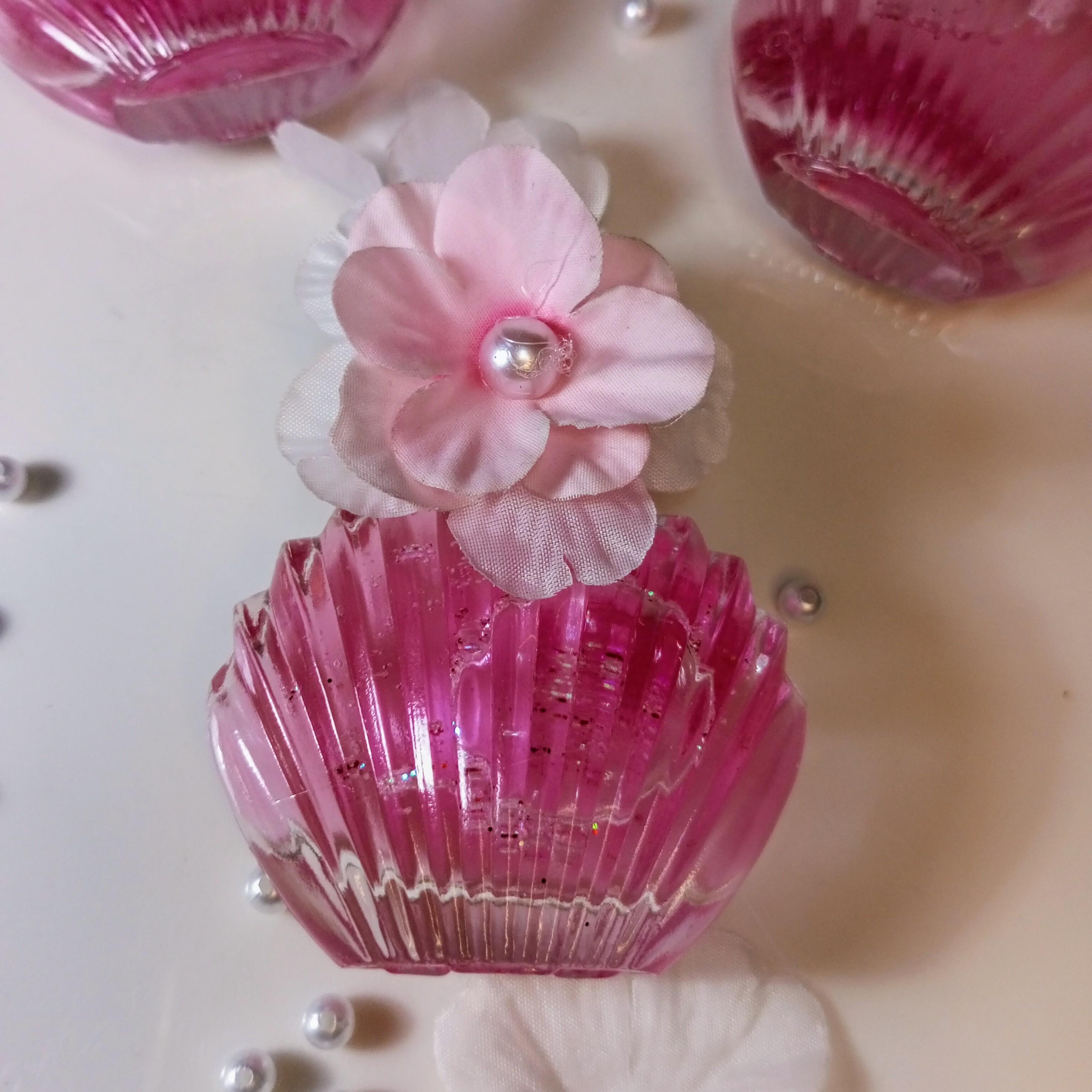 İstiridye Cam Şişe Kolonyalı Düğün -Nikah-Nişan -Kına-Sünnet -Babyshower Hediyelik