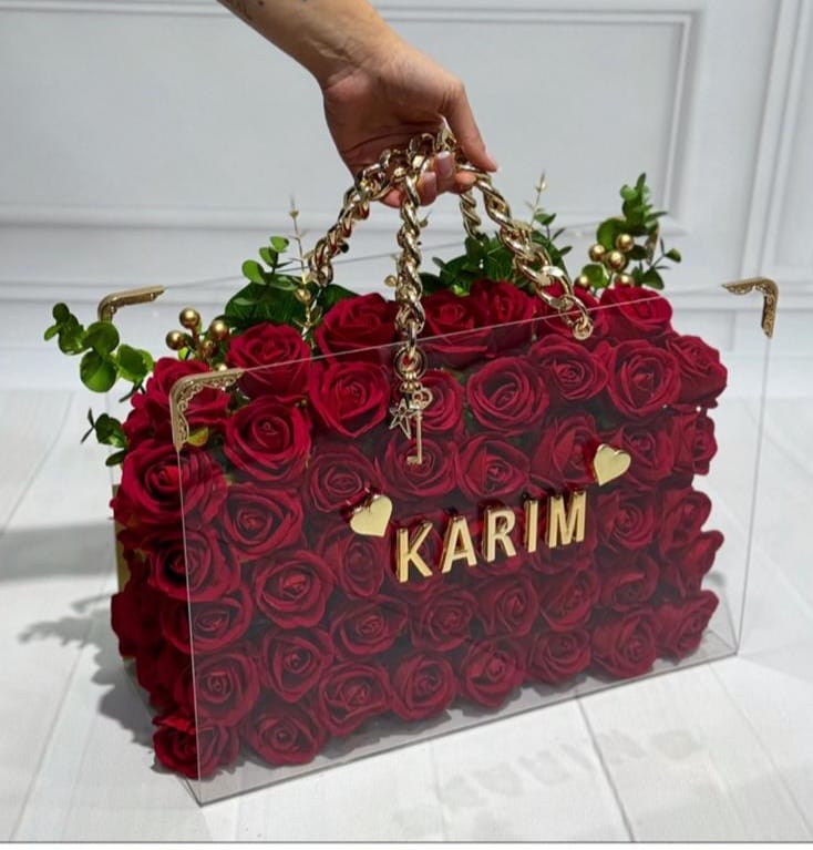 Gül Çiçek Çanta